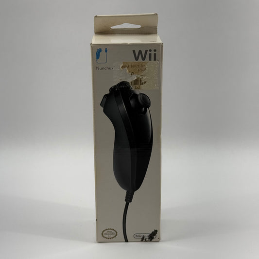 New Nintendo Nunchuk Controller RVL-004 Black