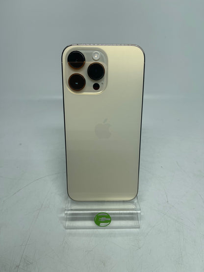 Factory Unlocked Apple iPhone 14 Pro Max eSIM 128GB Gold NQ8Q3LL/A