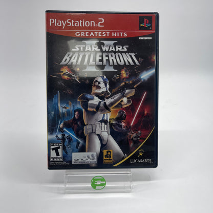 Star Wars Battlefront 2 [Greatest Hits] (Sony PlayStation 2 PS2, 2005)