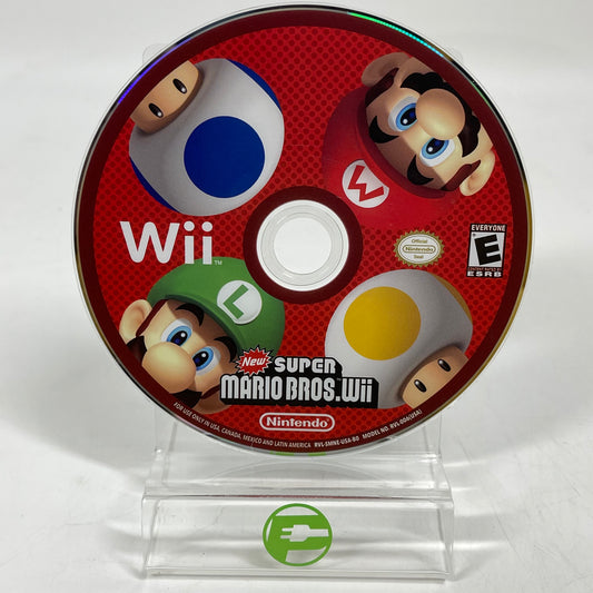 New Super Mario Bros. Wii (Nintendo Wii, 2009) Disc Only