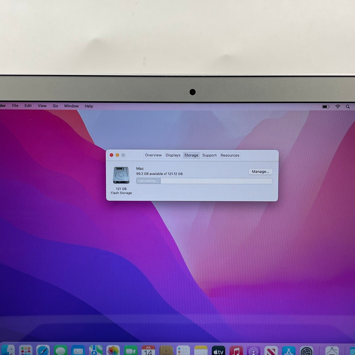 2017 Apple MacBook Air 13.3" i5 2.9GHz 8GB RAM 128GB HDD Silver A1466
