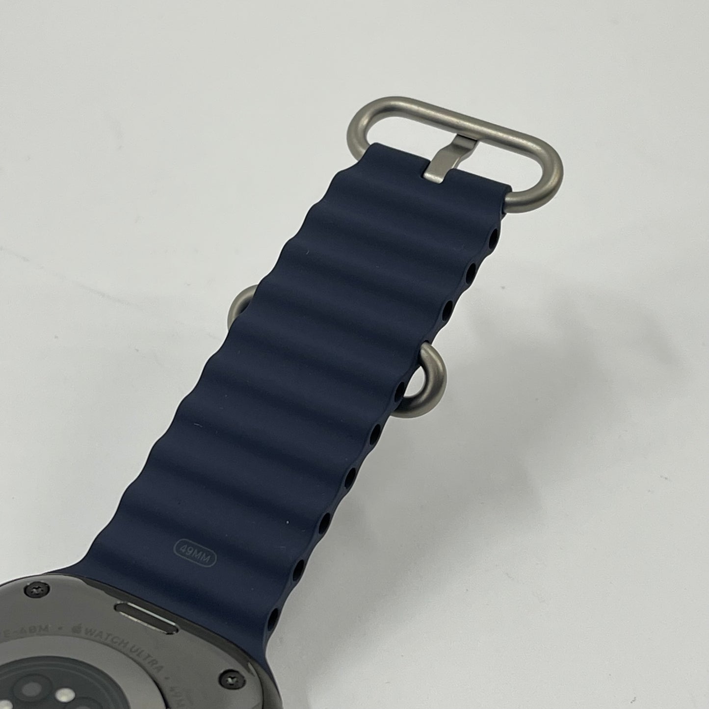 Unlocked Apple Watch Ultra 2 49MM Black Titanium Anchor Blue Ocean Band