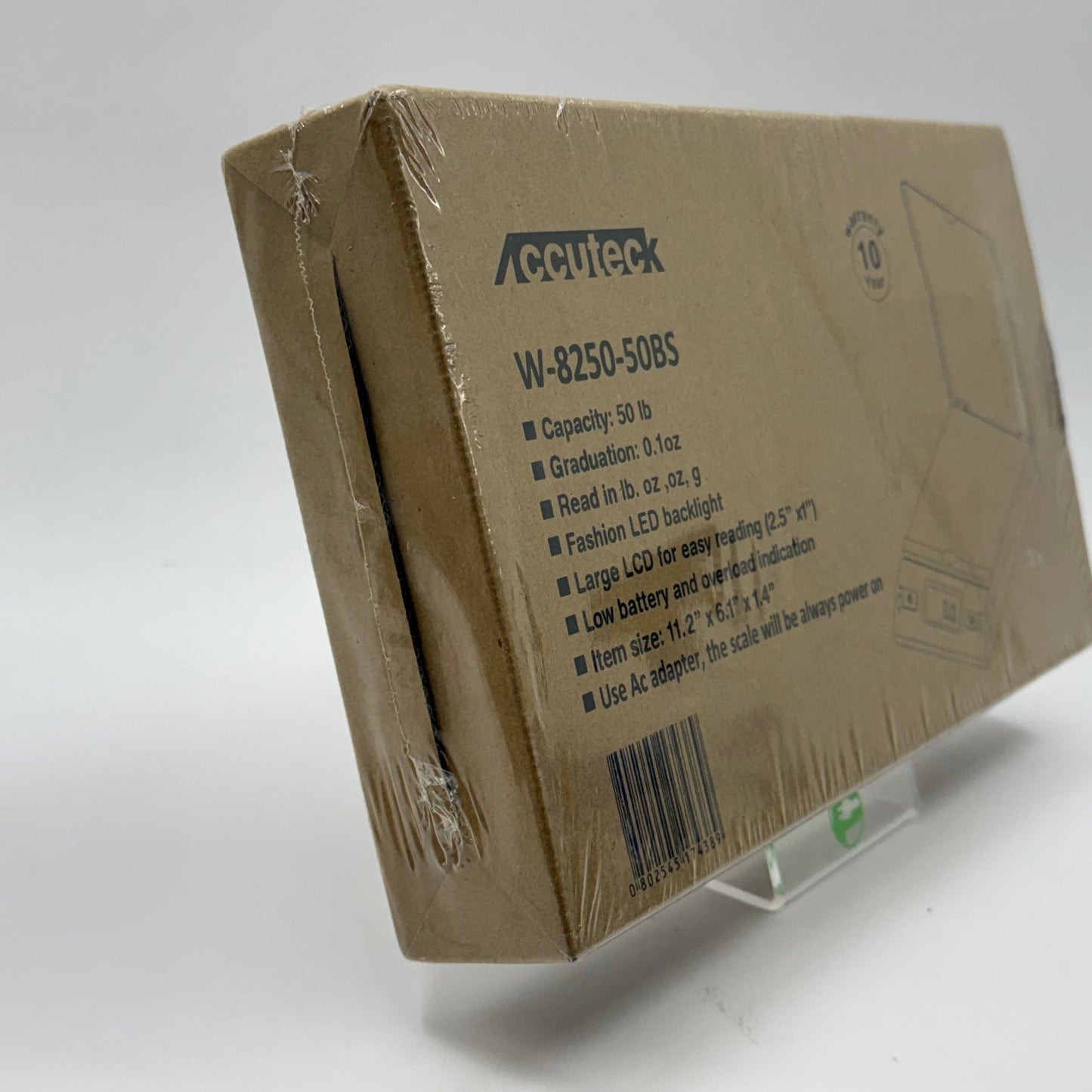 New Accuteck 8250 Digital Postal Scale W-8250-50BS