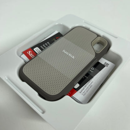 New SanDisk Extreme Portable 2TB USB-C SSD SDSSDE51-2T00-AW25