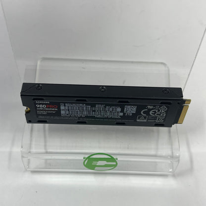 Samsung 980 Pro with Heatsink 2TB M.2 NVMe Gen 4.0 x 4 2280mm SSD MZ-V8P2T0
