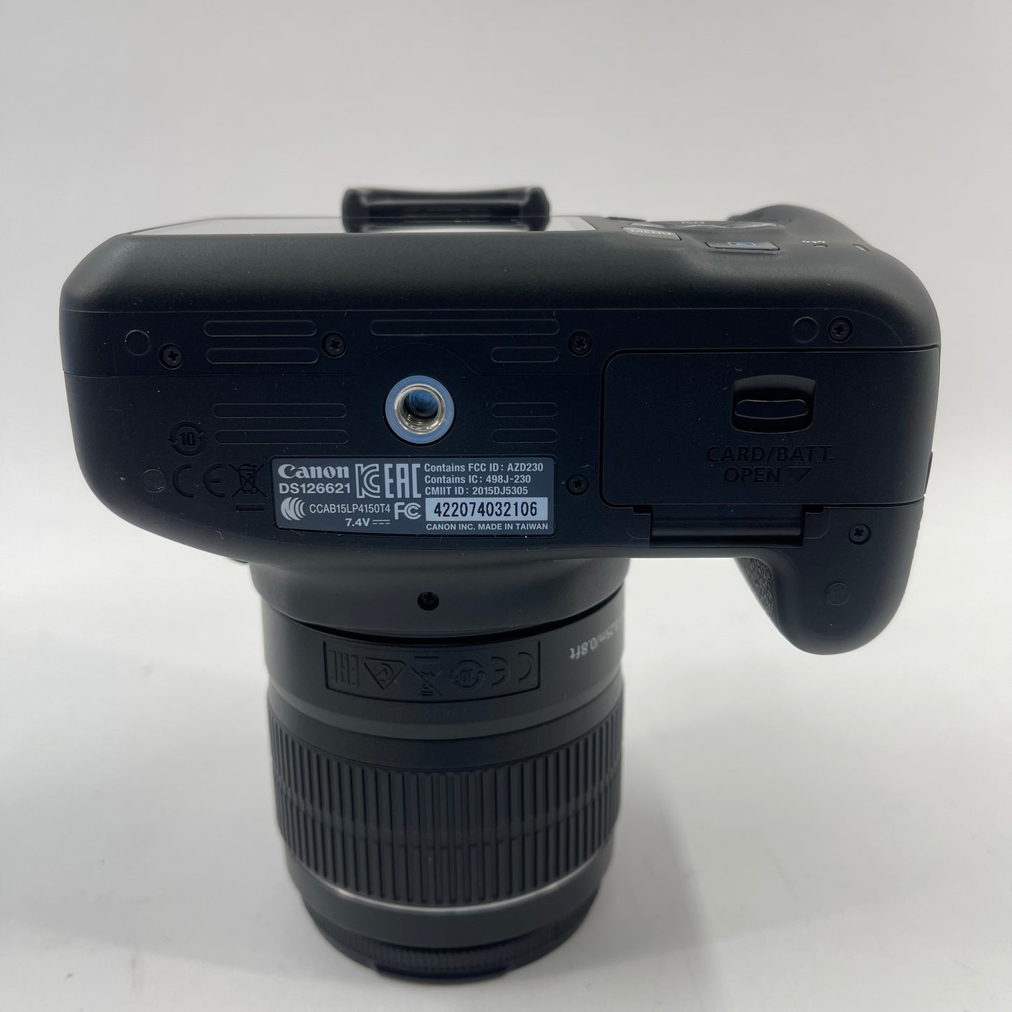 Canon EOS Rebel T6 18.0MP Digital SLR DSLR Camera