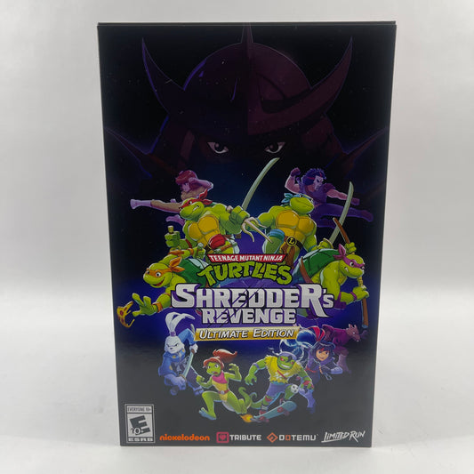 New TMNT Shredder's Revenge [Ultimate Edition] (Sony PlayStation 5 PS5, 2022)