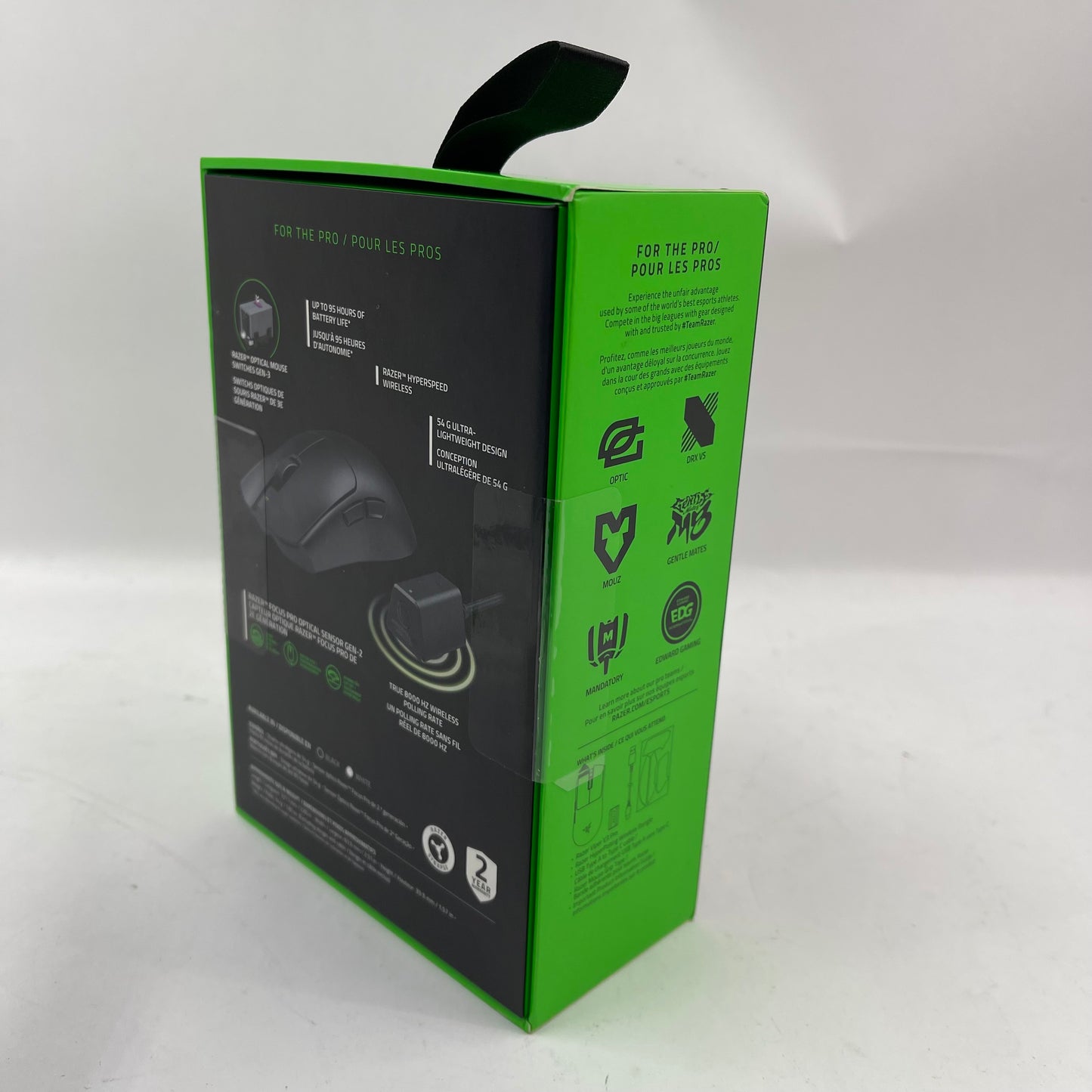 New Black Razer Viper V3 Pro Wireless Mouse RZ01-0512