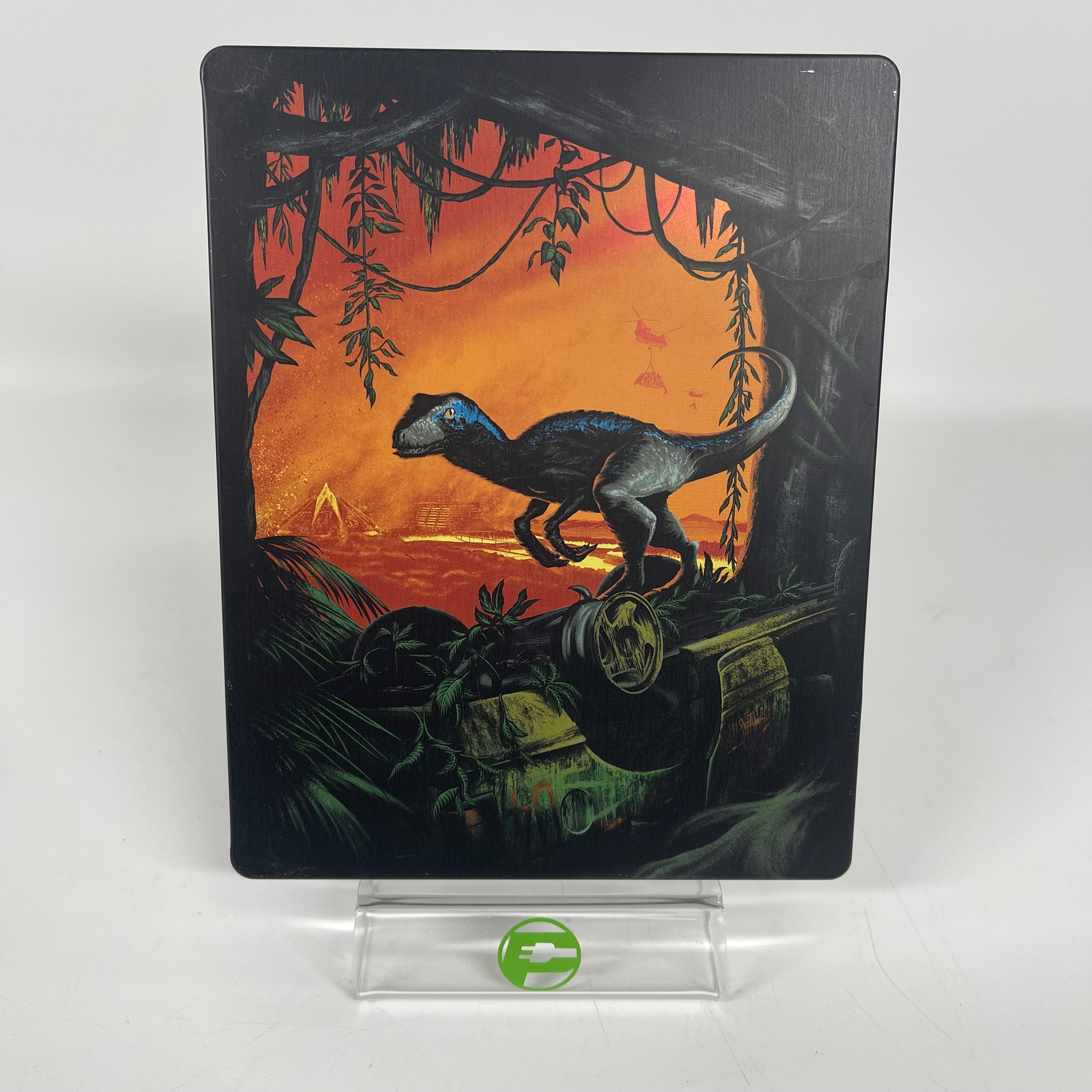 Jurassic World 5 Movie Collection Steelbook 4K Ultra HD BluRay DVD