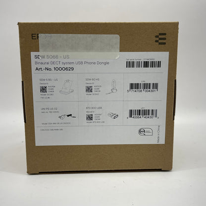 New EPOS Sennheiser SDW 5066 USB Phone Dongle 1000629