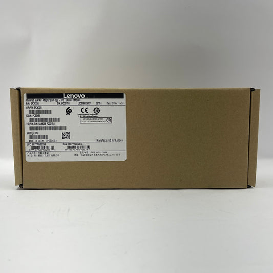 New Lenovo ThinkPad 65W (Slim Tip) AC Adapter 0A36258