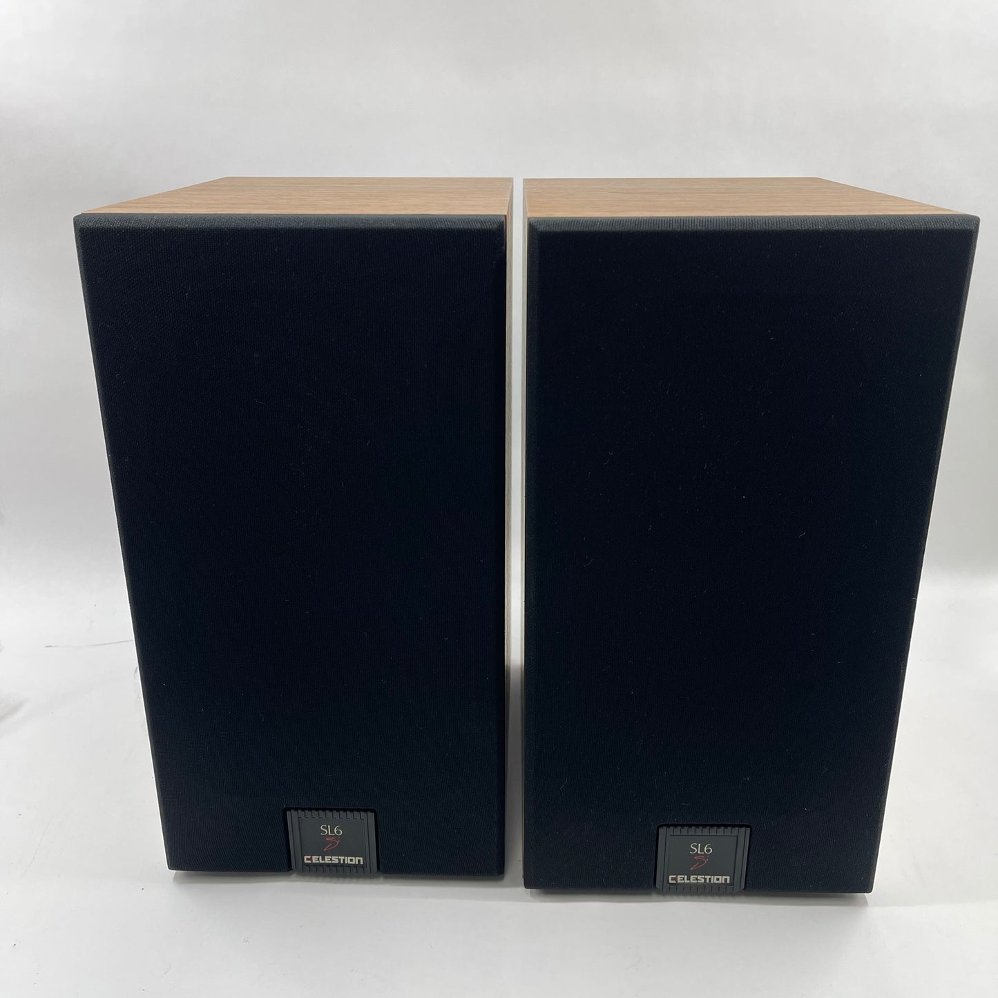 Celestion SL6 Pair Powered Bookshelf Speakers Brown
