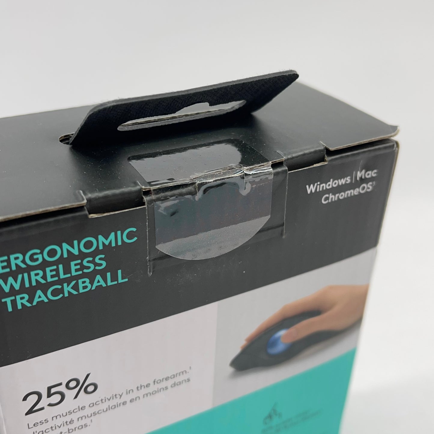 New Logitech Ergonomic Wireless Trackball Mouse 910-006610