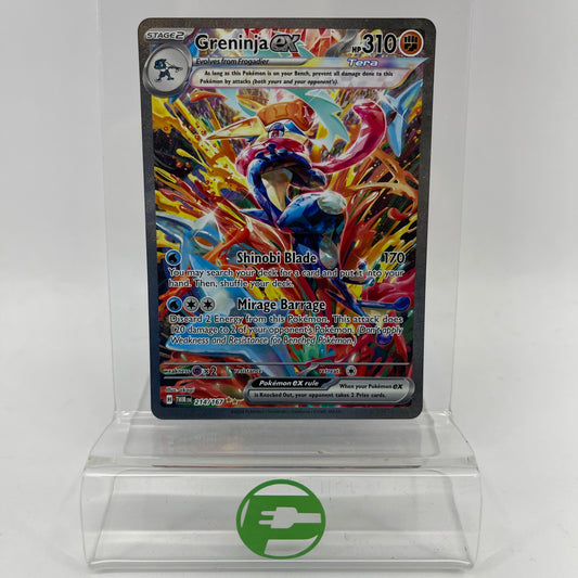 Pokémon TCG Greninja EX #214 Twilight Masquerade Trading Card 214/167
