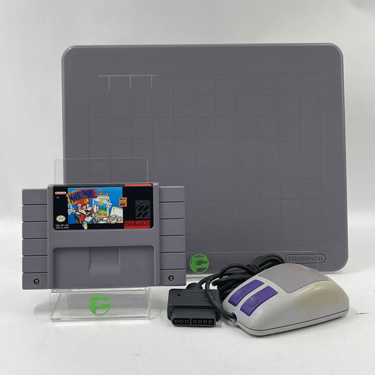 Mario Paint [Mouse Bundle] (Super Nintendo SNES, 1992)