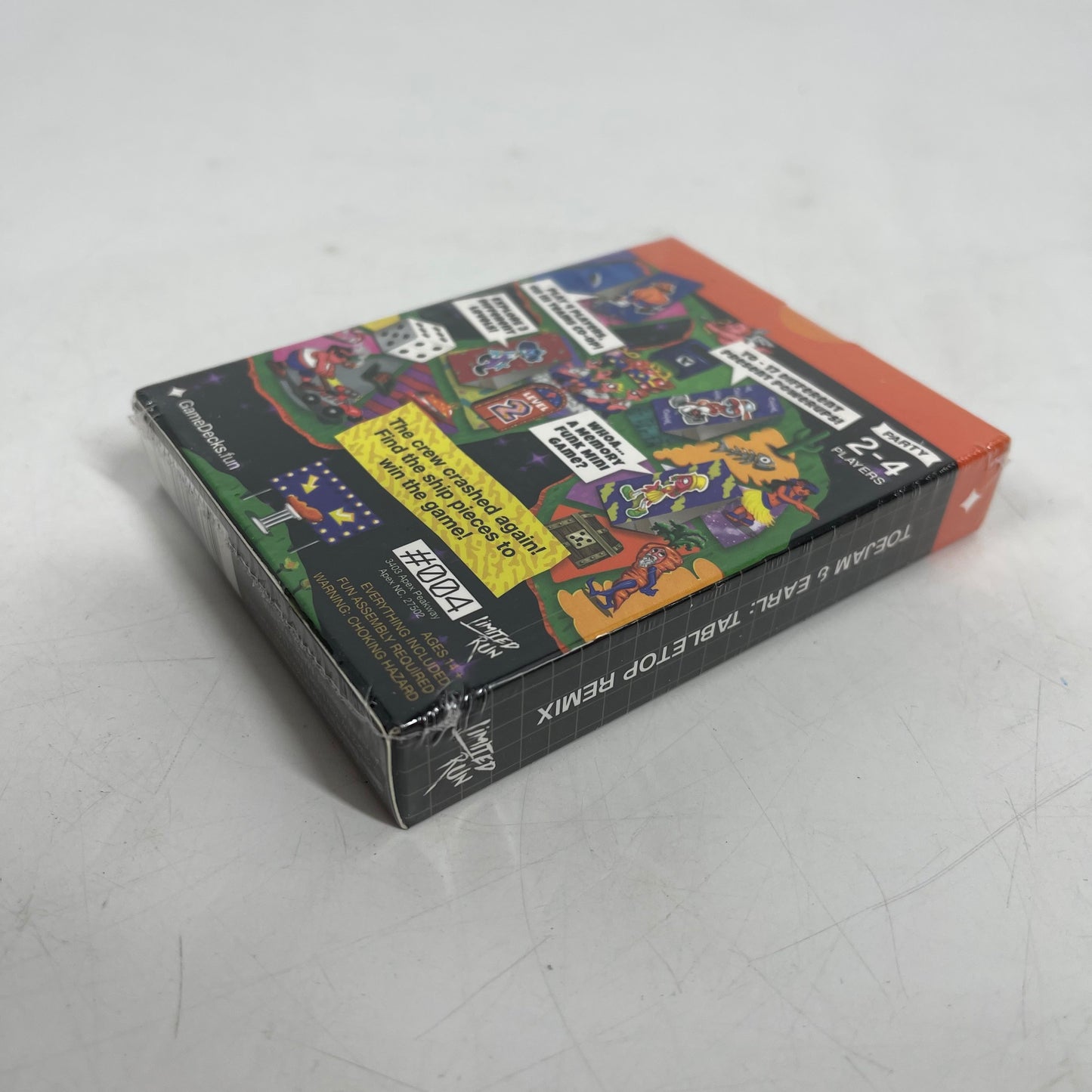 New ToeJam & Earl Tabletop Remix Game Deck 30th Anniversary Edition