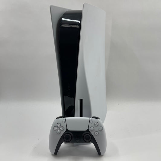 Sony PlayStation 5 Disc Edition PS5 825GB White Console Gaming System CFI-1115A