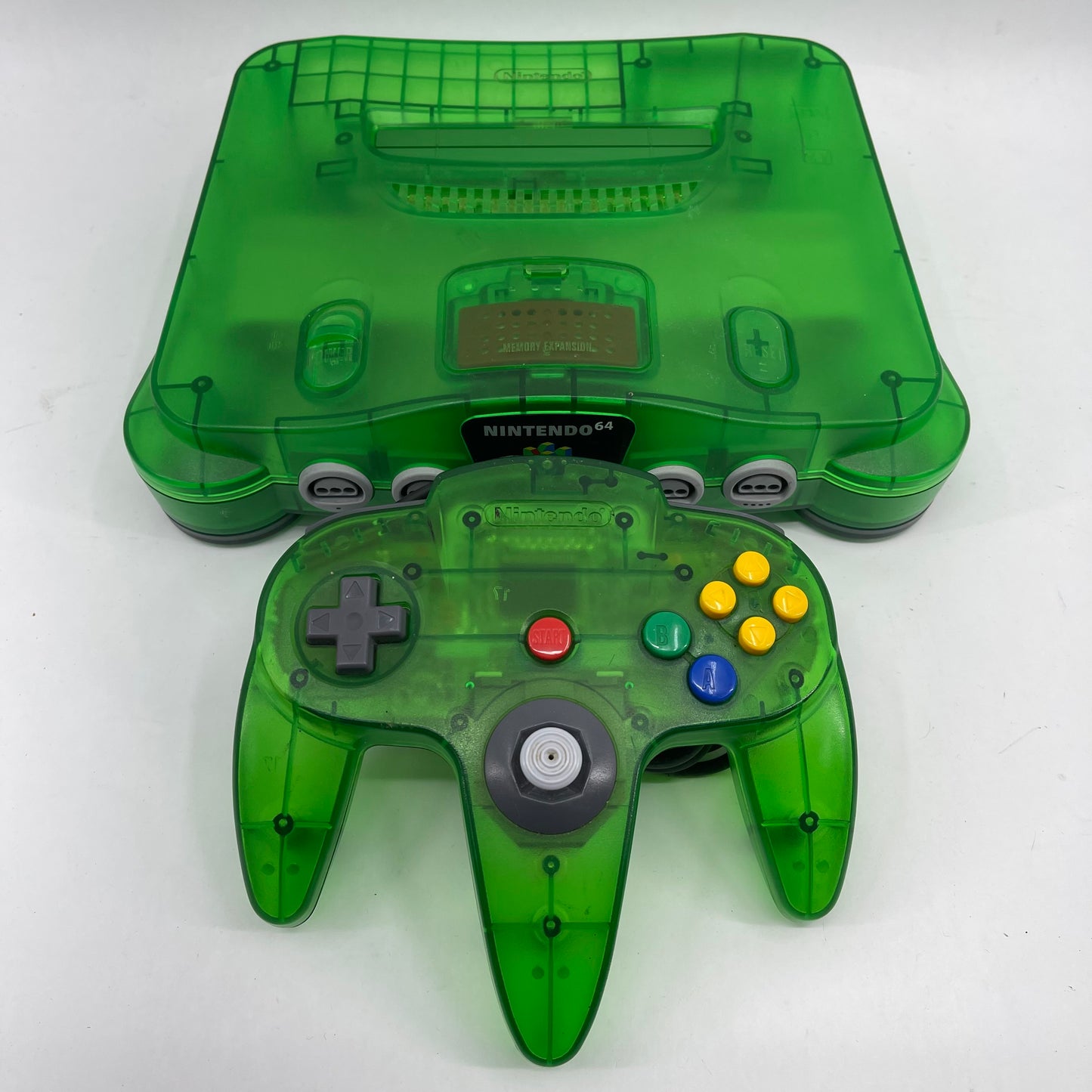 Nintendo 64 N64 Video Game Console NUS-001 Jungle Green