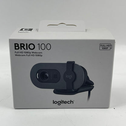 New Logitech Brio 100 Full HD 1080p Webcam 960-001580