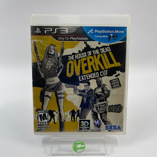 The House Of The Dead Overkill Extended Cut (Sony PlayStation 3 PS3, 2011)