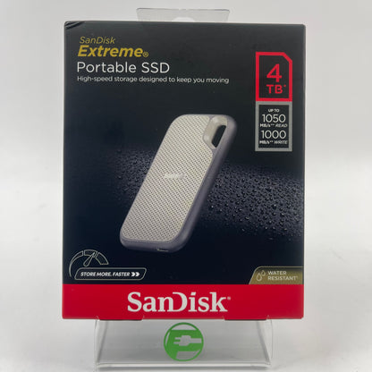New SanDisk Extreme Portable SSD 4TB USB-C SSD SDSSDE51-4T00-AW25