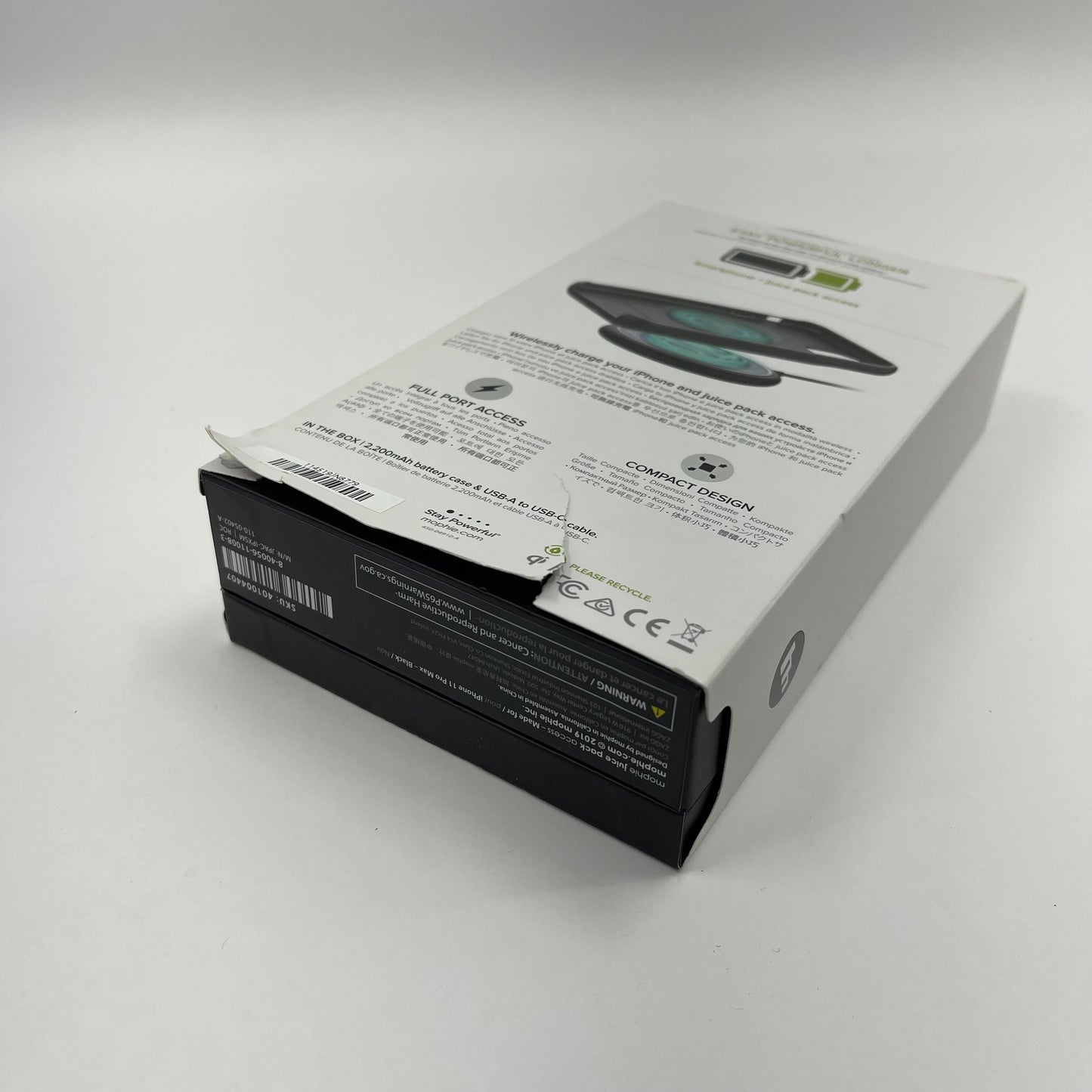 New MOPHIE Juice Pack Wireless Charging Case 401004407 For iPhone 11 Pro Max