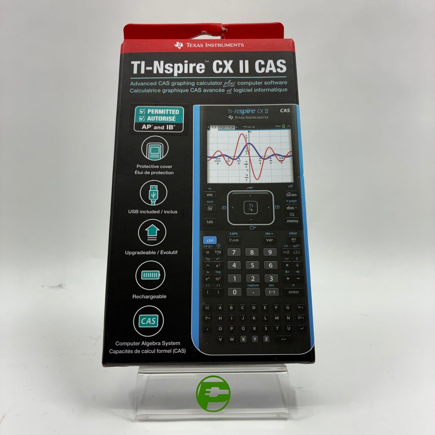 New Texas Instruments TI-Nspire CX CAS II Graphing Calculator Shelf Wear