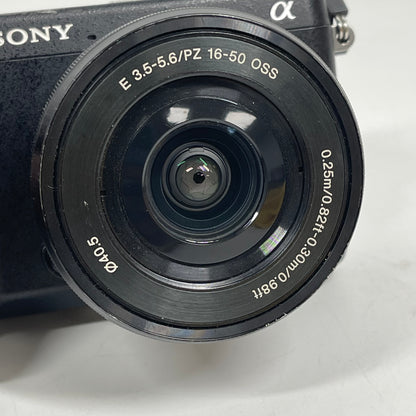 Sony Alpha NEX-6 16.1MP Mirrorless Camera E PZ f/3.5-5.6 16-50mm OSS Lens