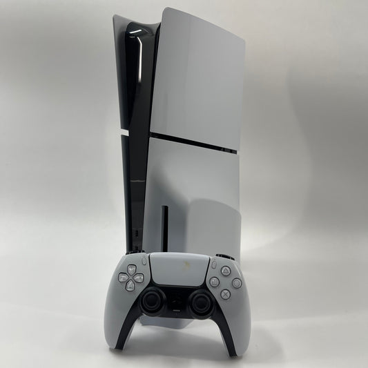 Sony PlayStation 5 Slim Disc Edition PS5 1TB White Console Gaming System