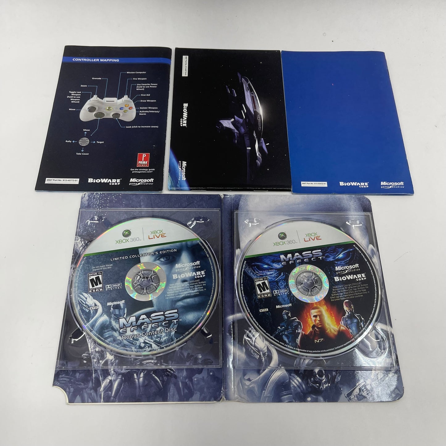 Mass Effect [Limited Collector's Edition] (Microsoft Xbox 360, 2007)