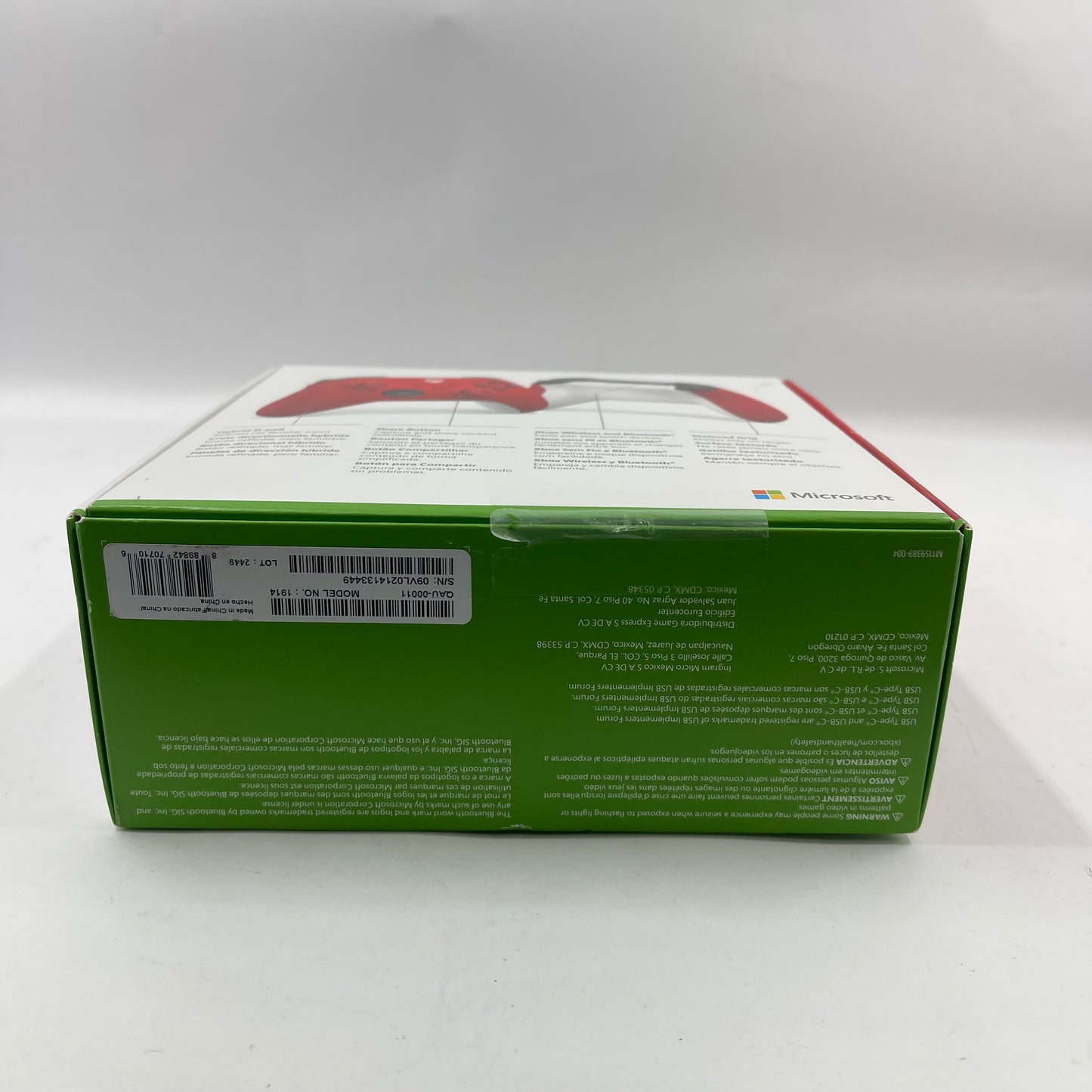 New Microsoft Xbox Series X|S Wireless Controller Pulse Red 1914
