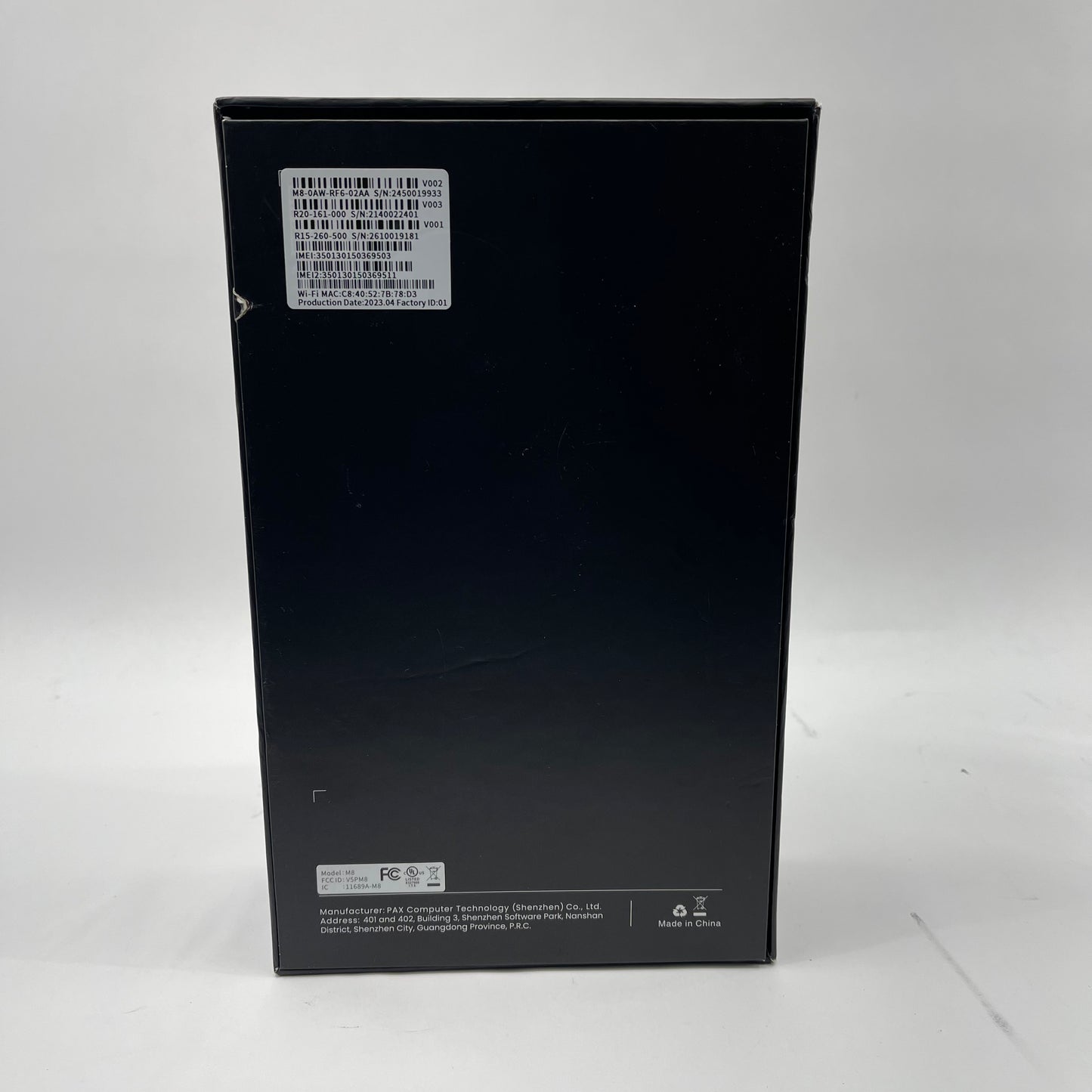 Factory Unlocked Pax M8 Pay Tablet 32GB Smart Mobile Terminal