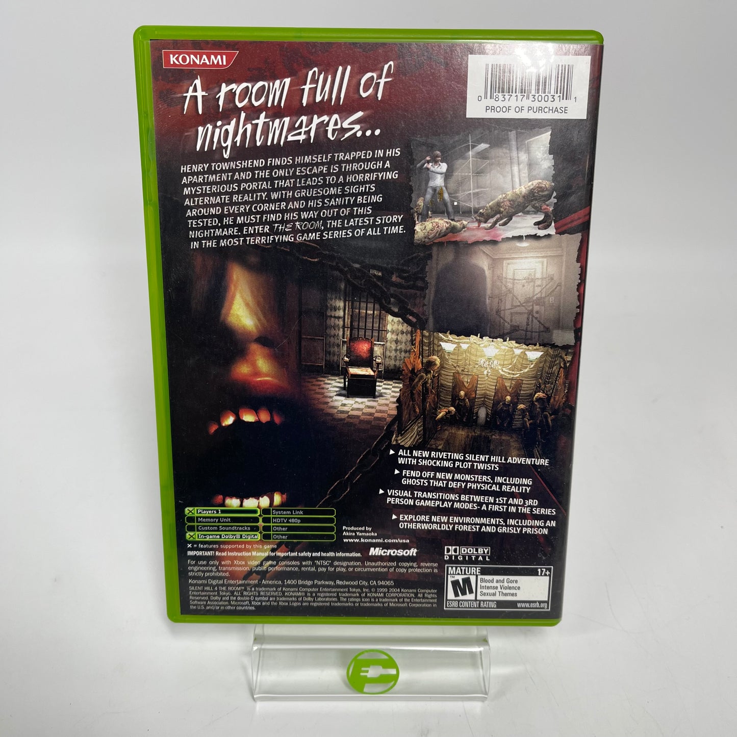 Silent Hill 4: The Room  (Microsoft Xbox,  2004)