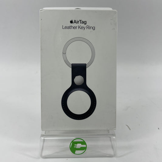 New Apple Leather Key Ring  Midnight MMF93ZM/A