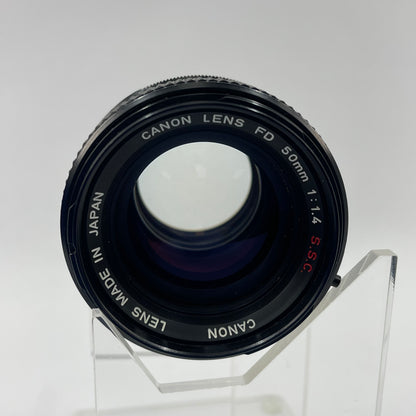Canon FD 50mm f/1.4 S.S.C Camera Lens