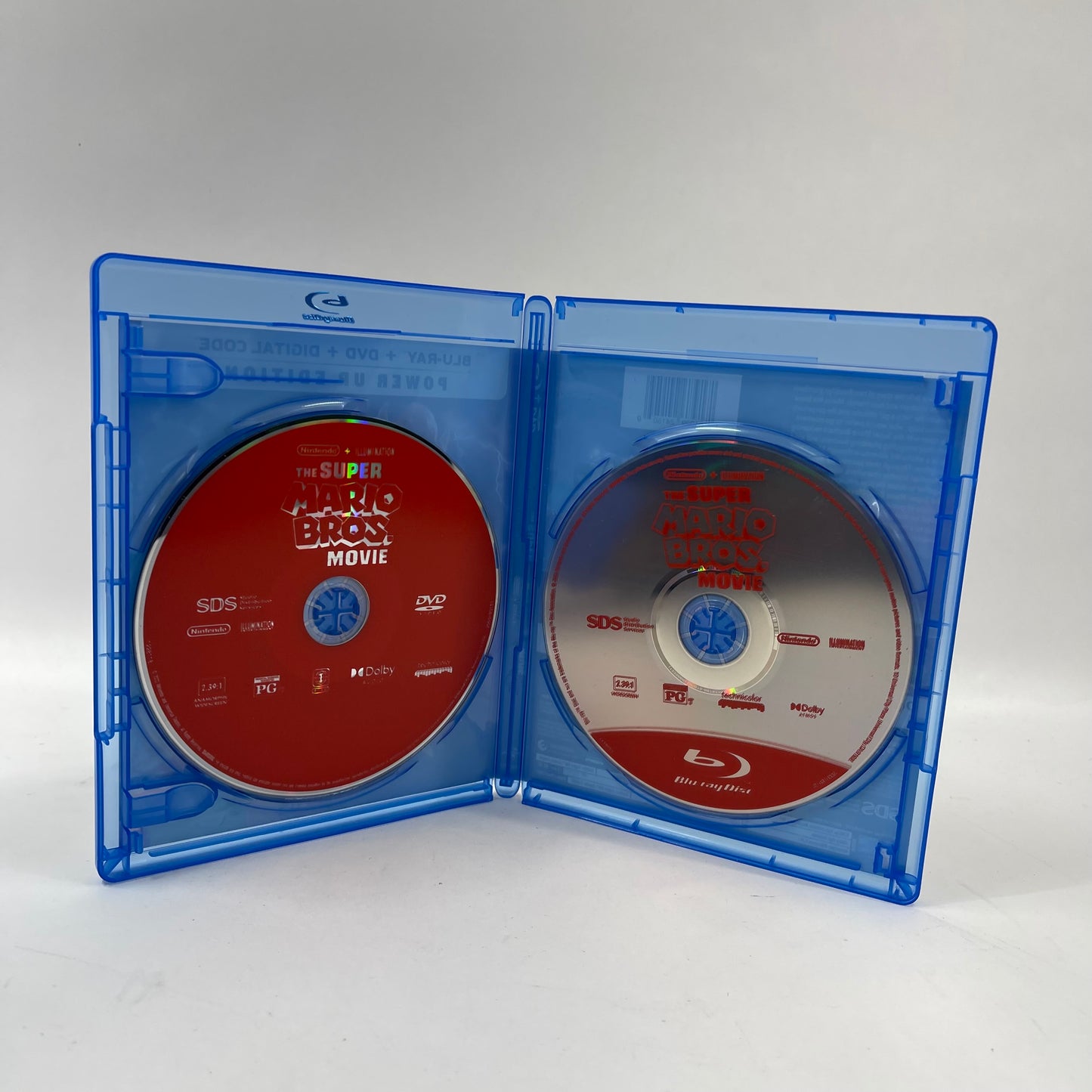 The Super Mario Bros. Movie Power Up Edition Blu-Ray Disc