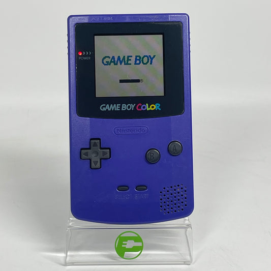 Nintendo Game Boy Color Handheld Game Console CGB-001 Purple