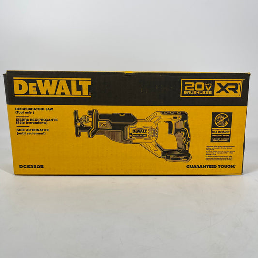 New DeWalt DCS382B 20V MAX Reciprocating Saw (Tool Only)