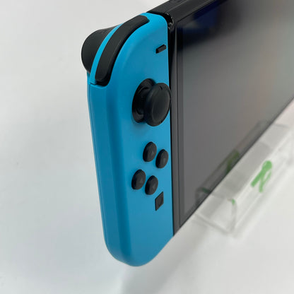 Nintendo Switch OLED Video Game Console HEG-001 Red/Blue
