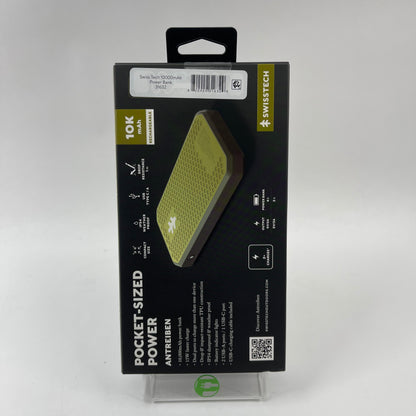 New Swiss Tech Antreiben Portable Power Bank 31632 10000 mAh