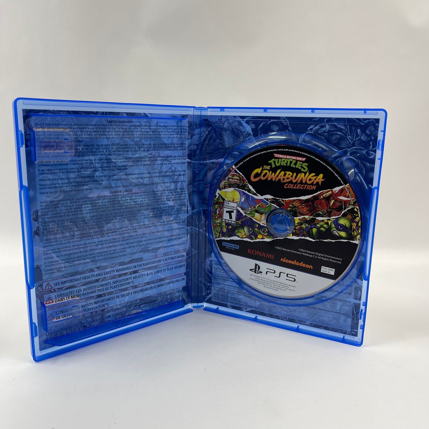 Teenage Mutant Ninja Turtles The Cowabunga Collection (Sony PlayStation 5 PS5, 2022)