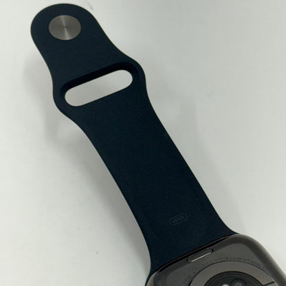 Unlocked Apple Watch Series 8 45MM Graphite Stainless Steel Midnight MNW23LL/A
