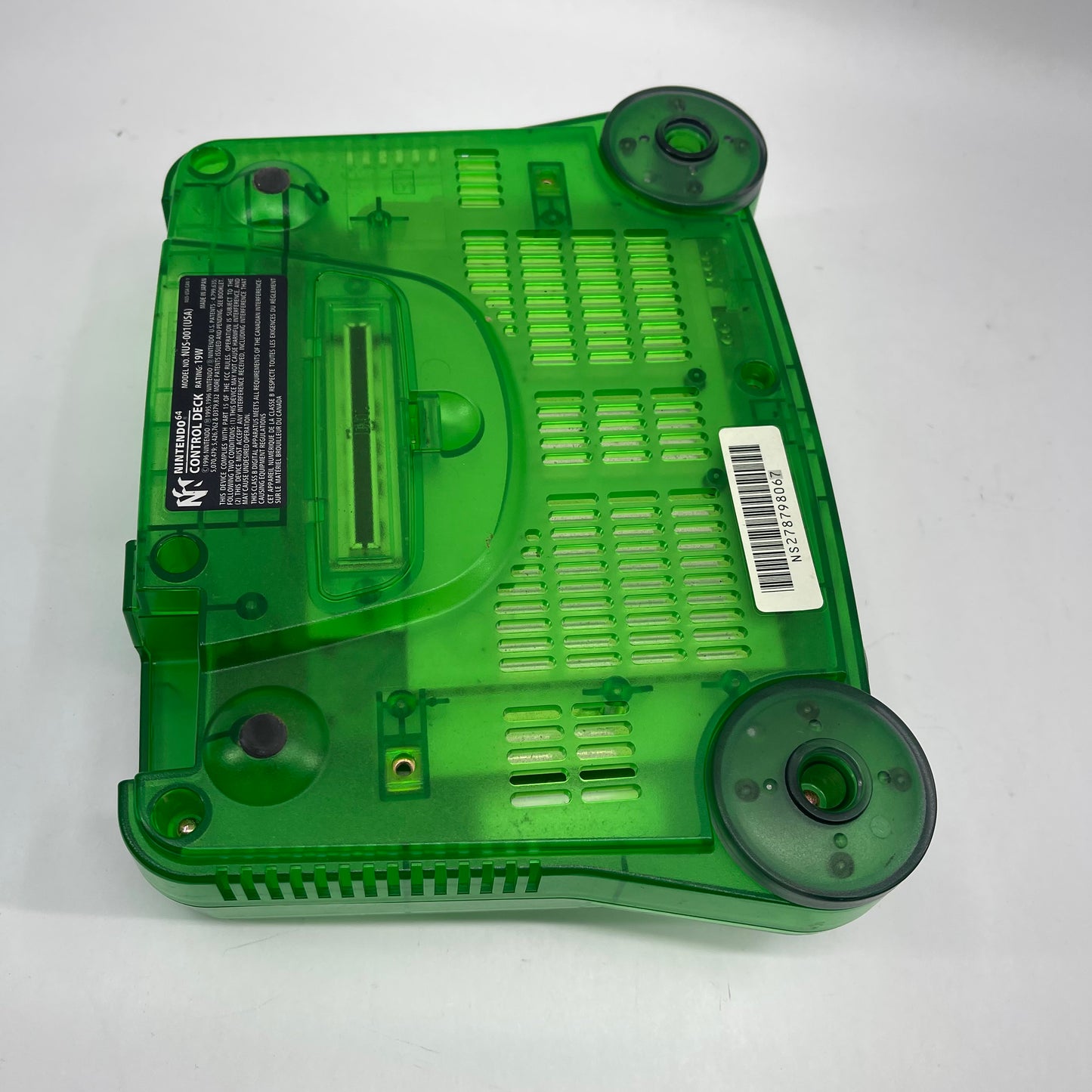 Nintendo 64 N64 Video Game Console NUS-001 Jungle Green