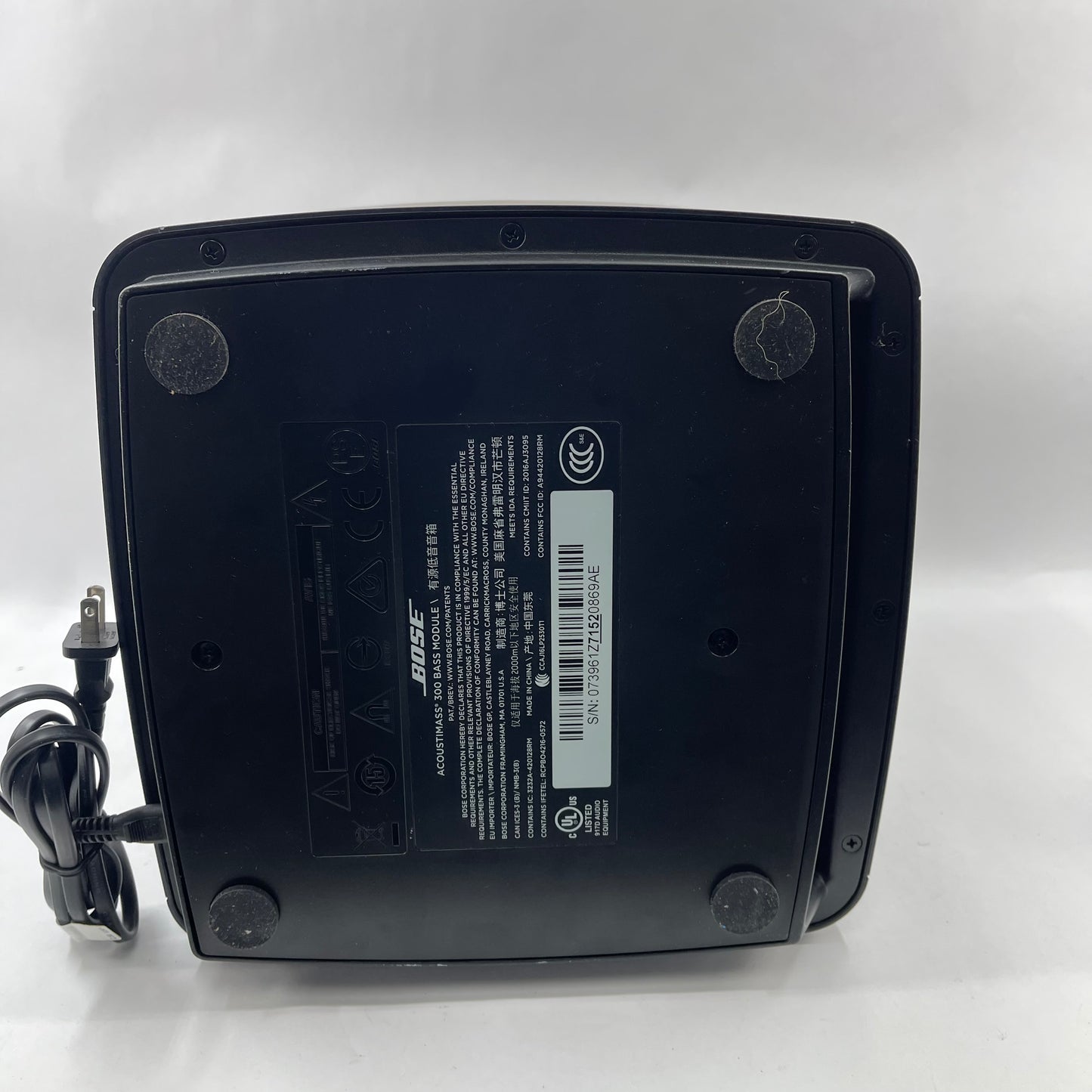 Bose Acoustimass 300 Wireless Bass Module Black