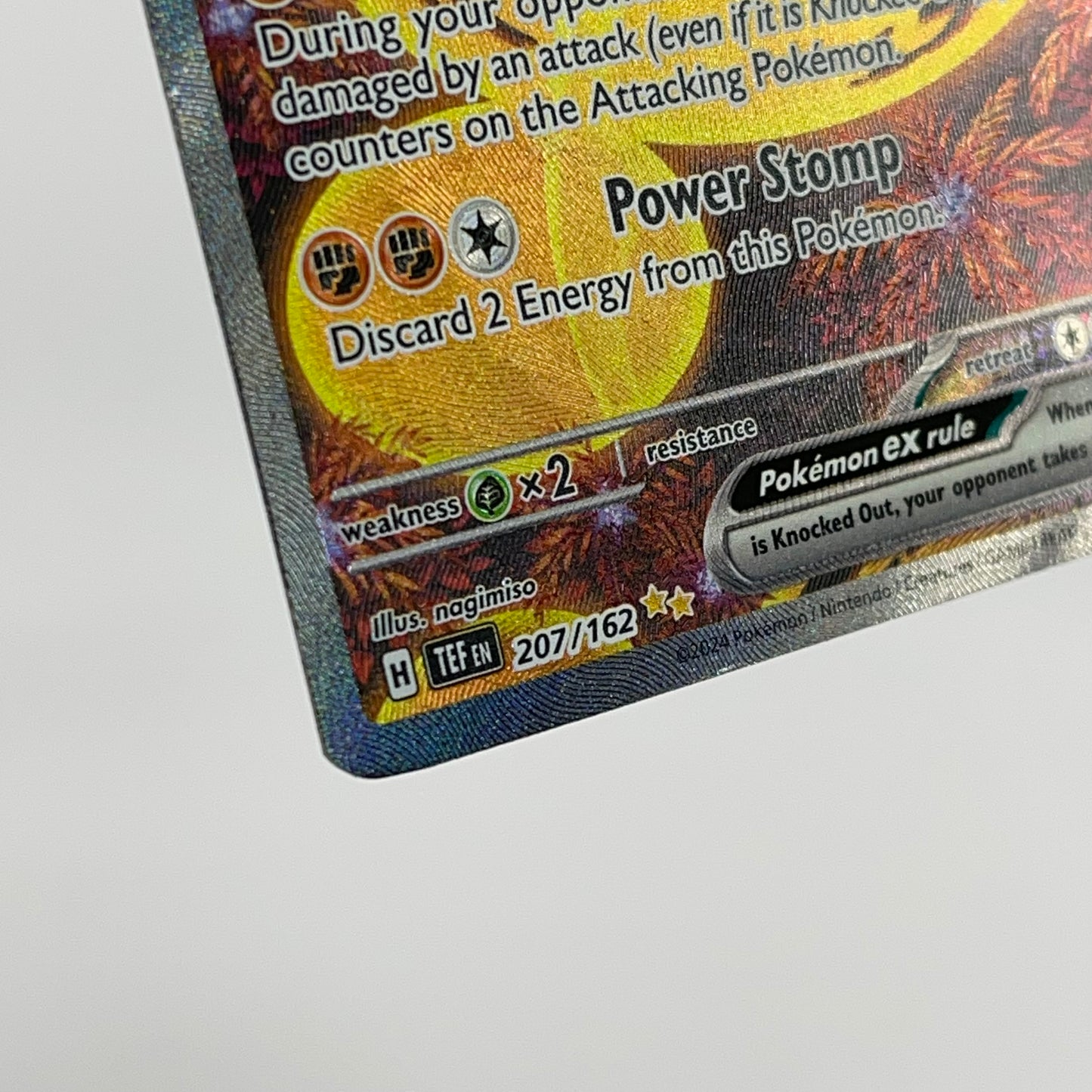 Pokémon TCG Temporal Forces Iron Boulder ex #207 Trading Card 207/162