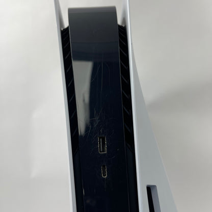 Sony PlayStation 5 Disc Edition PS5 825GB White Console Gaming System CFI-1215A