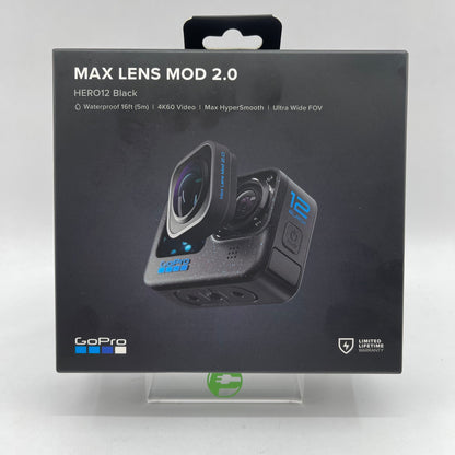 New GoPro Max Lens Mod 2.0 Hero12 Black Camera Accessory ADWAL-002