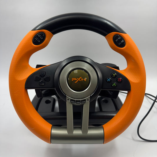 PXN V3 Pro Wheel and Pedal Set Orange PXN-V3PRO Driving Kit Multi-Platform