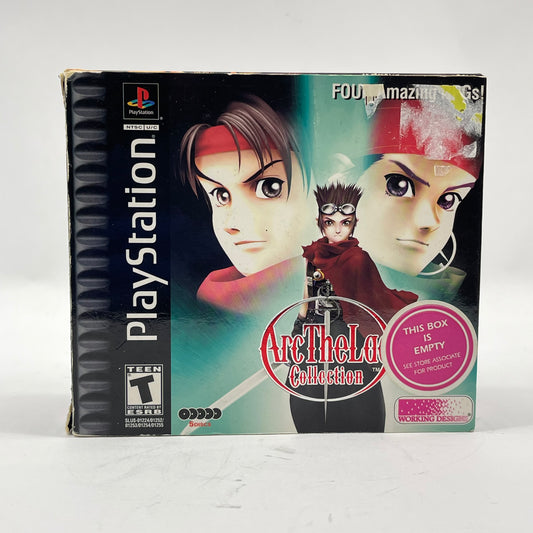 Arc The Lad Collection (Sony PlayStation 1 PS1, 2002)