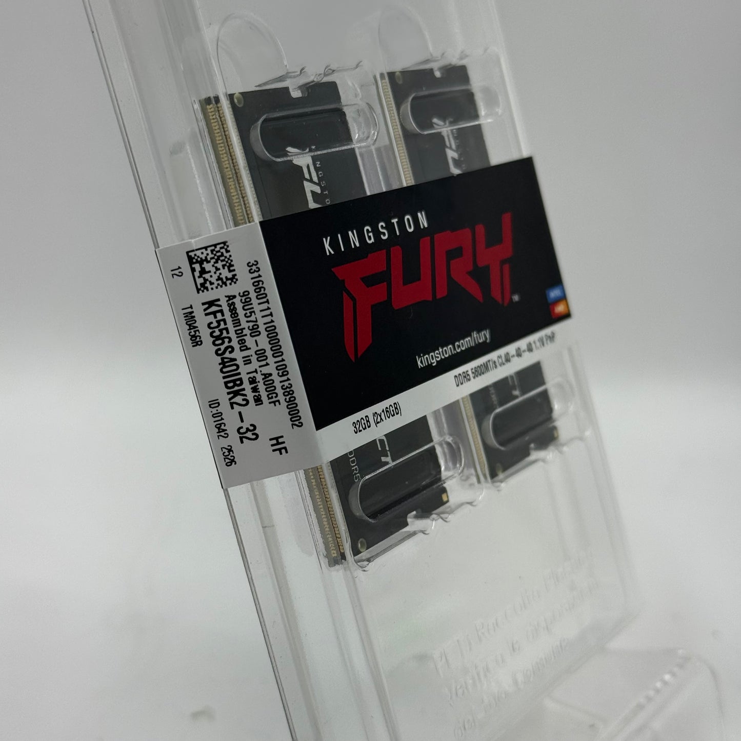 New Kingston Fury 32GB (2x16GB) RAM DDR5 5600MHz KF556S40IBK2-32 SODIMM